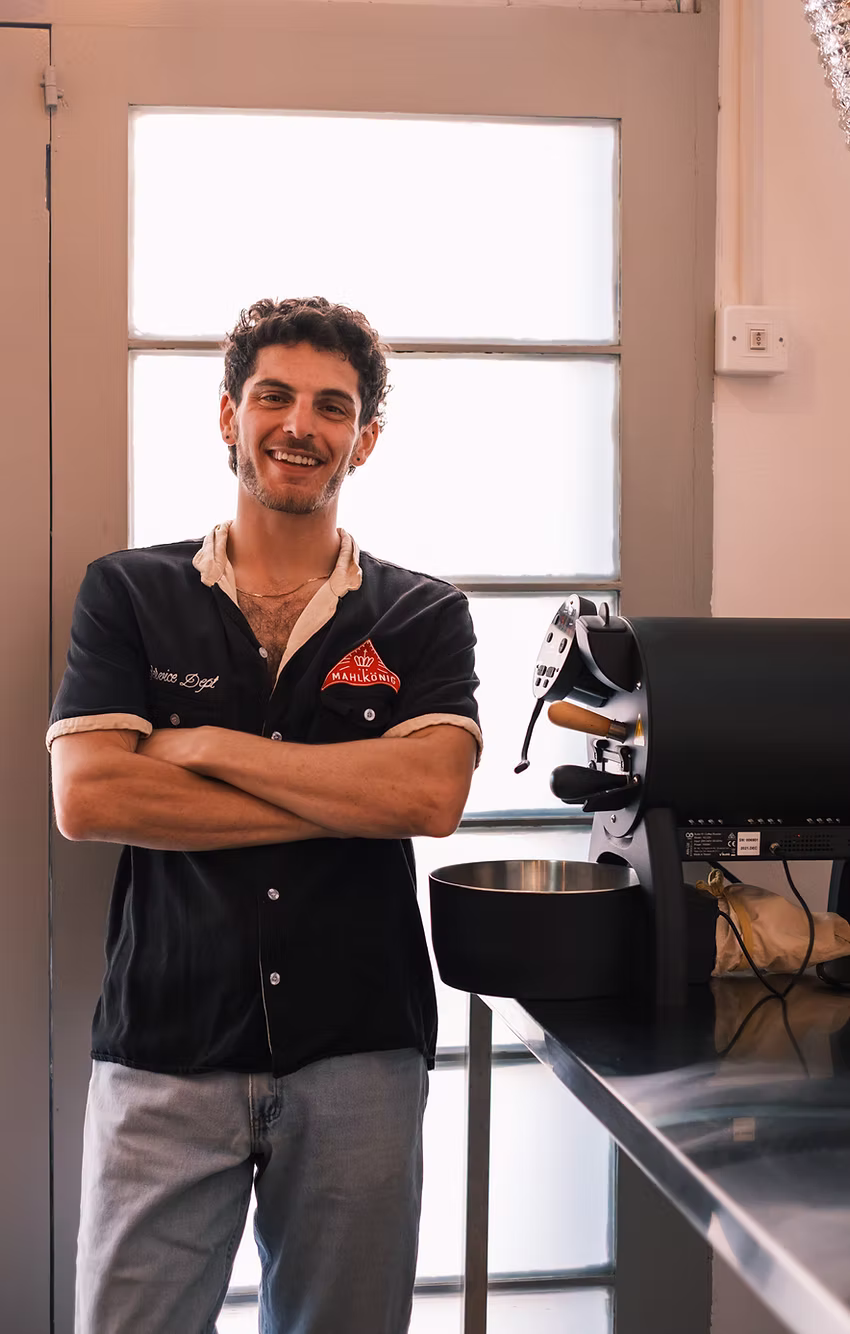 Evan, founder of concept:coffee